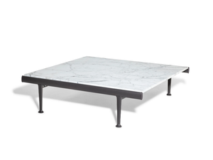 SOUVENIR D'ITALIE - Square low marble coffee table _ Poltrona Frau